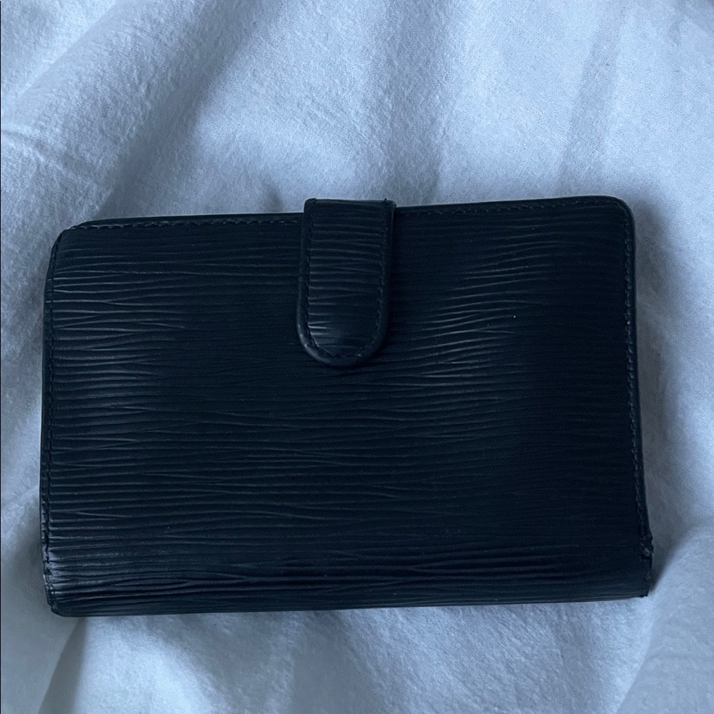 LV Black Epi Wallet